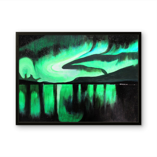 Aurora - Framed 16X20 Acrylic on Canvas Painting