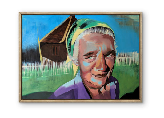Mother (Majka) - 30X40 Acrylic on Canvas Painting